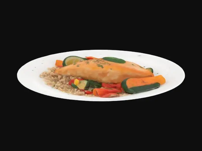 3D model for food
