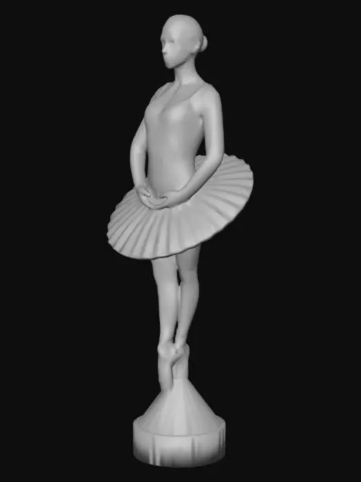 3D model for ballerina