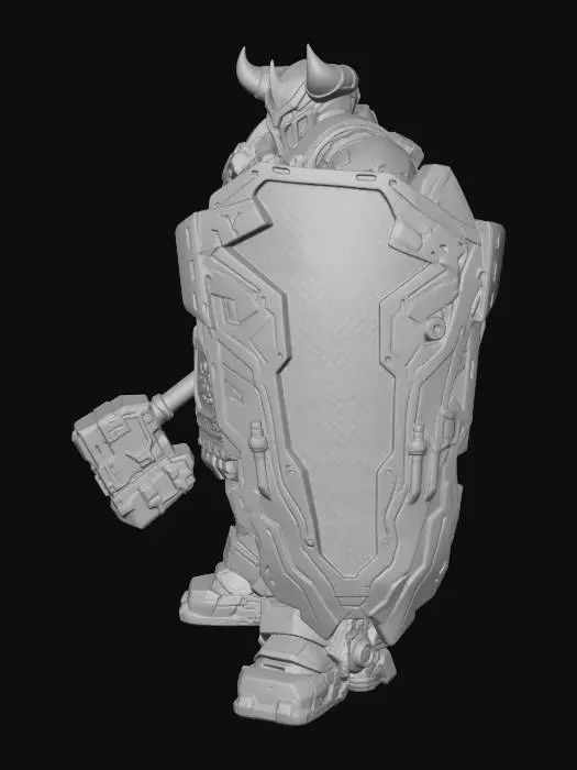 3D model for Cyber Minotaur Tank