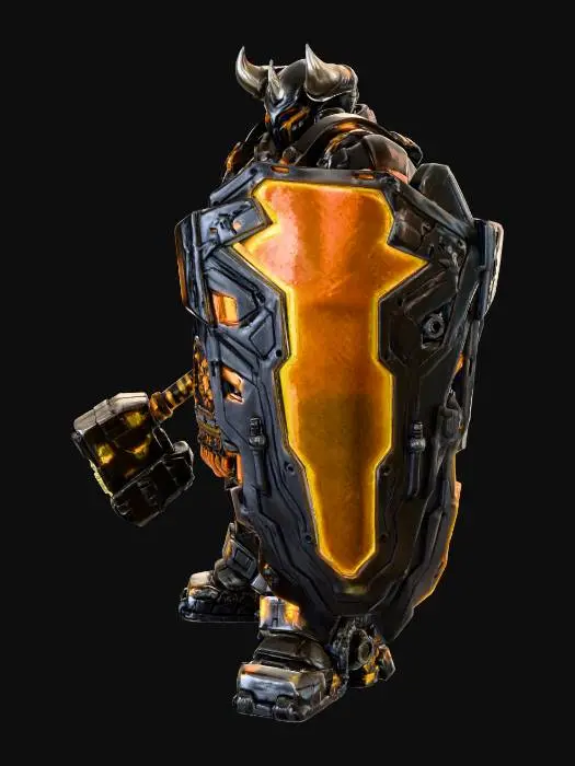 3D model for Cyber Minotaur Tank