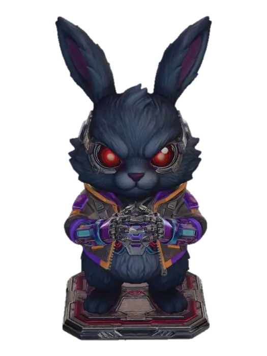 #EasterEgg2026# - Tag 3D model, vytvořený pomocí AI