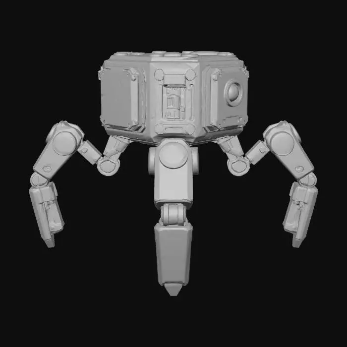 3D model for Hexapod Robot Diagram