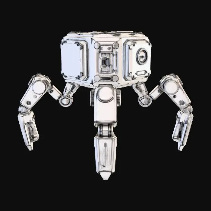 3D model for Hexapod Robot Diagram