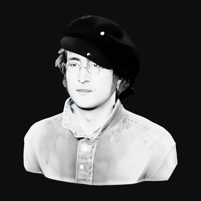 3D model for John Lennon