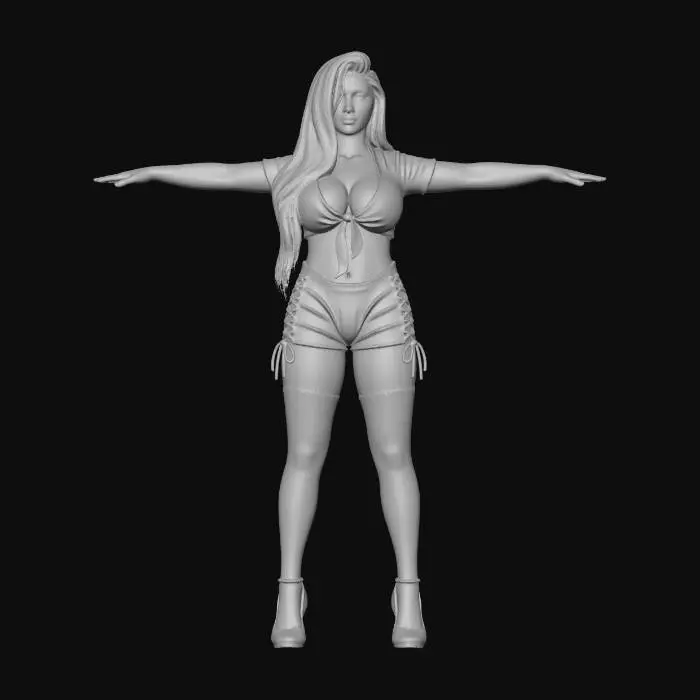 3D model for Character Pose