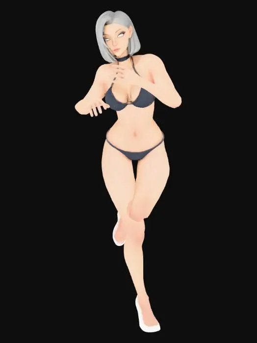 3D model for Gray-Haired Digital Model