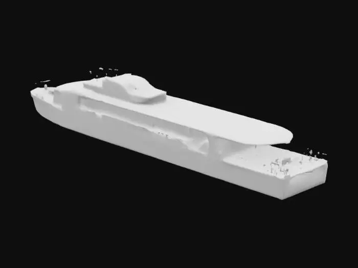 3D model for River Cruise Bus
