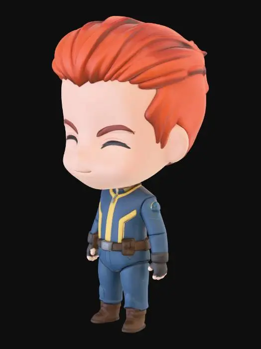 3D model for Chibi Explorer