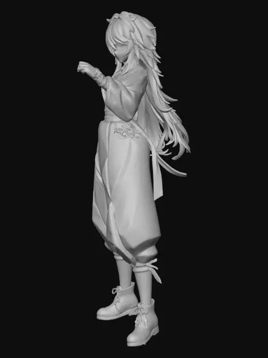 3D model for Mysterious Elegance