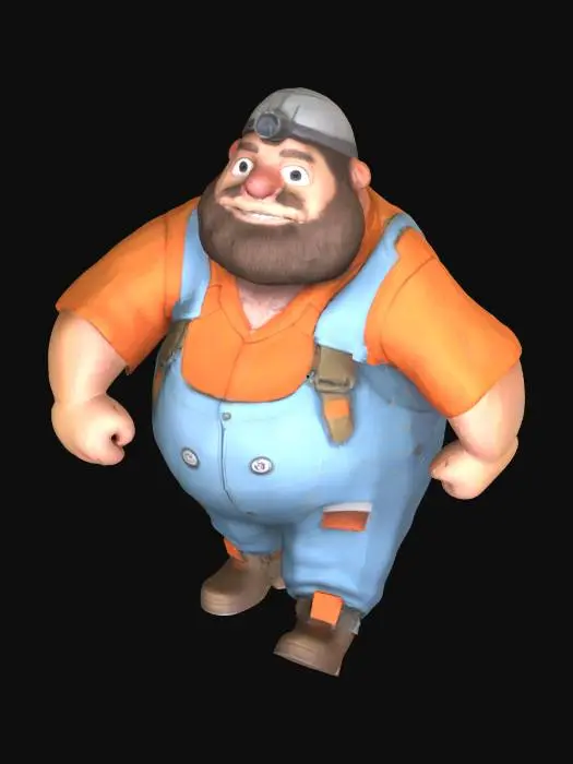 3D model for Miner Joe