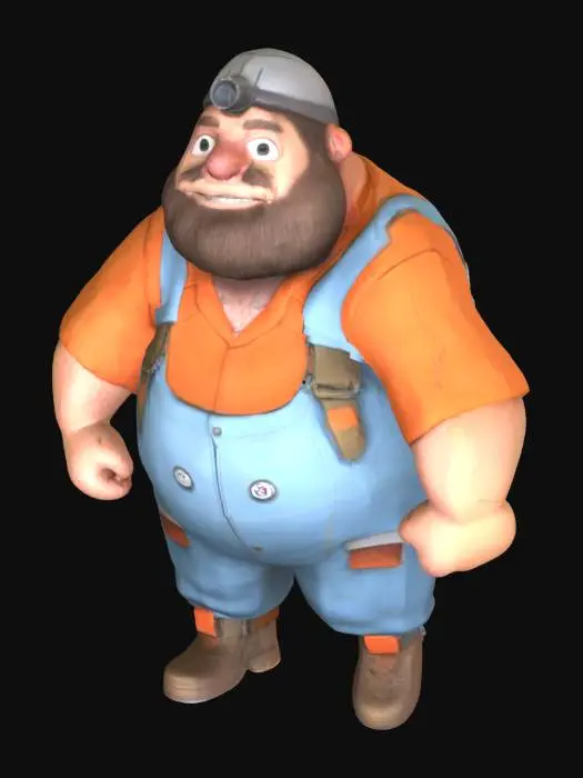 3D model for Miner Joe
