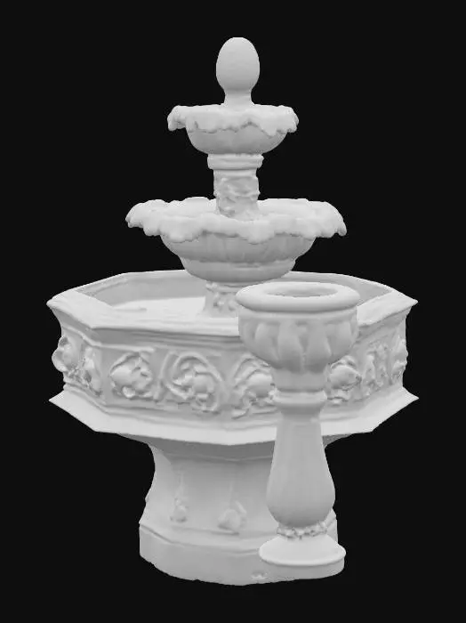 3D model for Stone Fountain Elegance