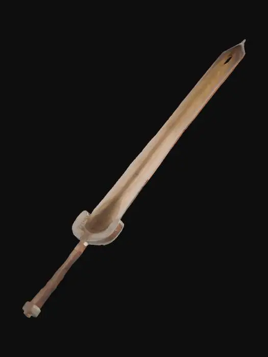 3D model for Sword Sketch on Planner Page