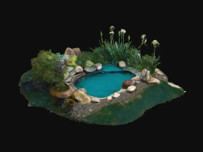 3D model for oczko wodne