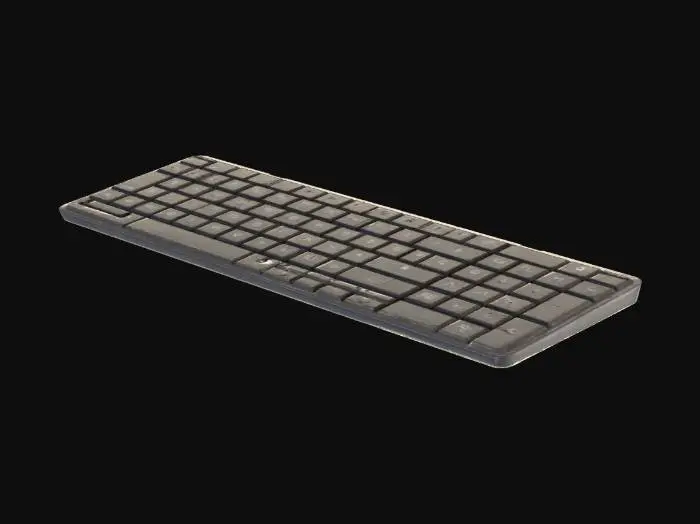 3D model for Wireless Keyboard on Desk