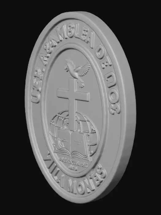 3D model for Emblema del colegio asamblea de Dios