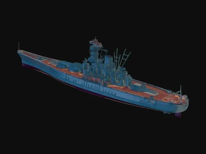 3D model for Yamato