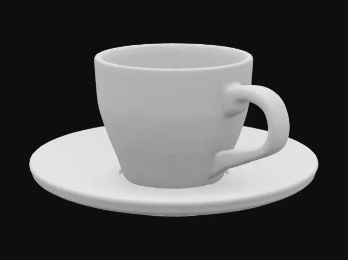 3D model for give me a coffee cup 
