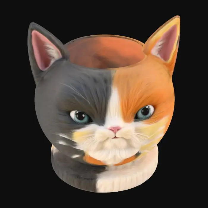 3D model for Cat Planter Essence