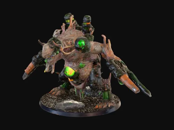 3D model for Techo-Virus Brute