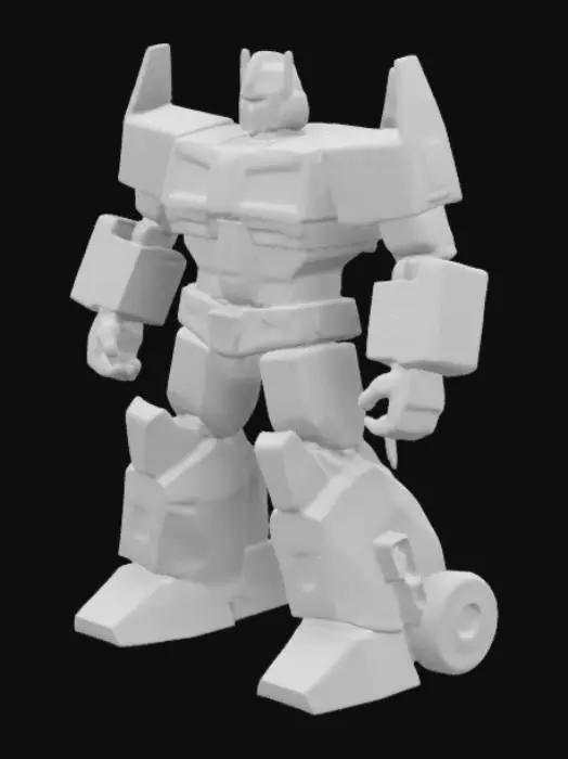 3D model for transformers optimus prime