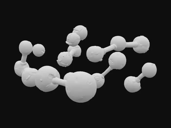 3D model for Molecular Bonds