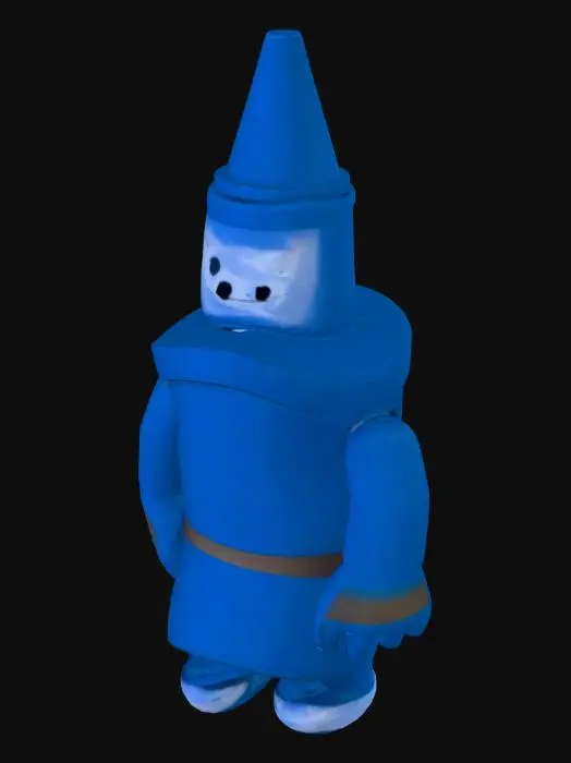 3D model for Crayon Character