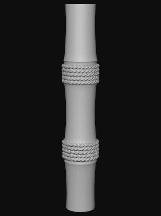 3D model for Rope-Bound Bamboo