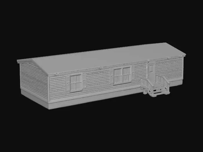 3D model for Winter Mobile Home