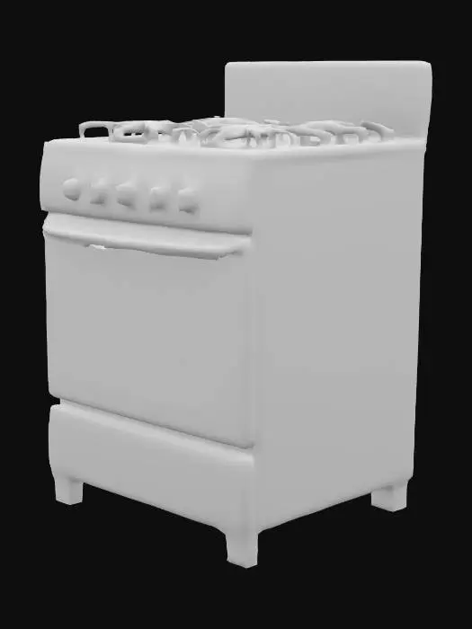 3D model for Rustic Flames