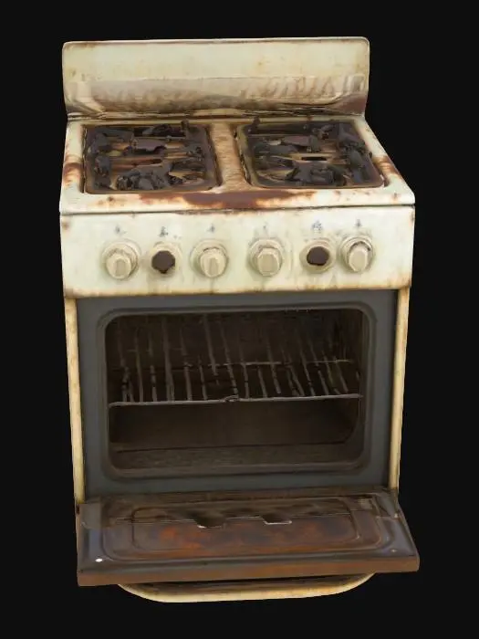 3D model for Vintage Oven Relic