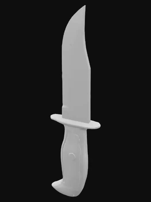 3D model for Bowie Knife Elegance