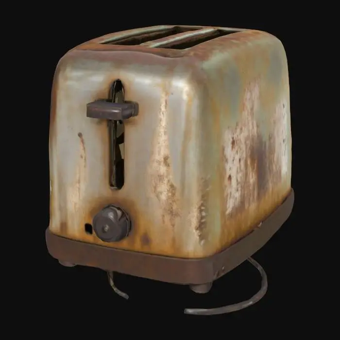 3D model for Rustic Toaster