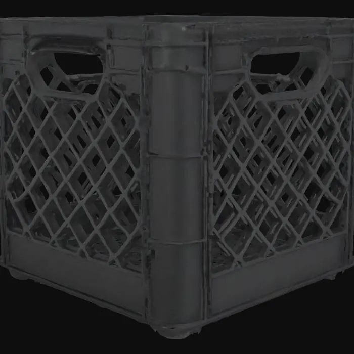 3D model for Milk Crate