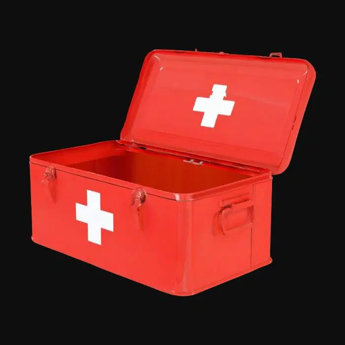 3D model for Empty First Aid Kit
