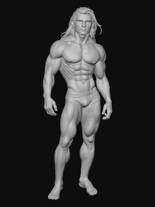 3D model for Beach Warrior