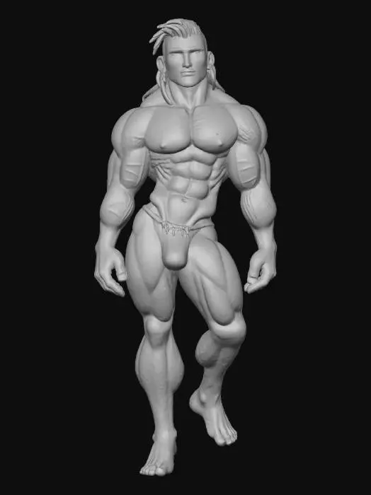 3D model for Warrior Elegance