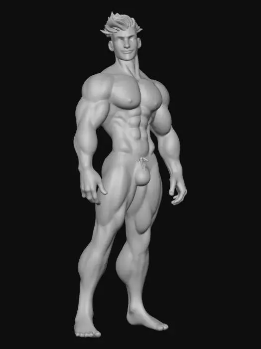 3D model for Heroic Pose