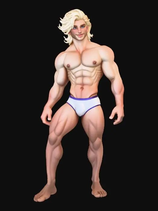 3D model for Forest Adonis