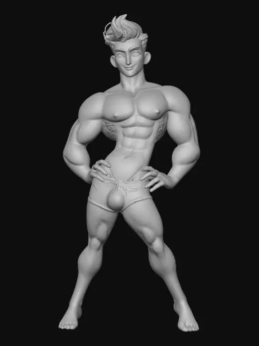 3D model for Rainbow Hero