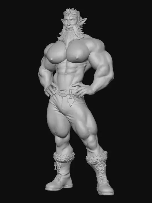 3D model for Santa's Lil Helper