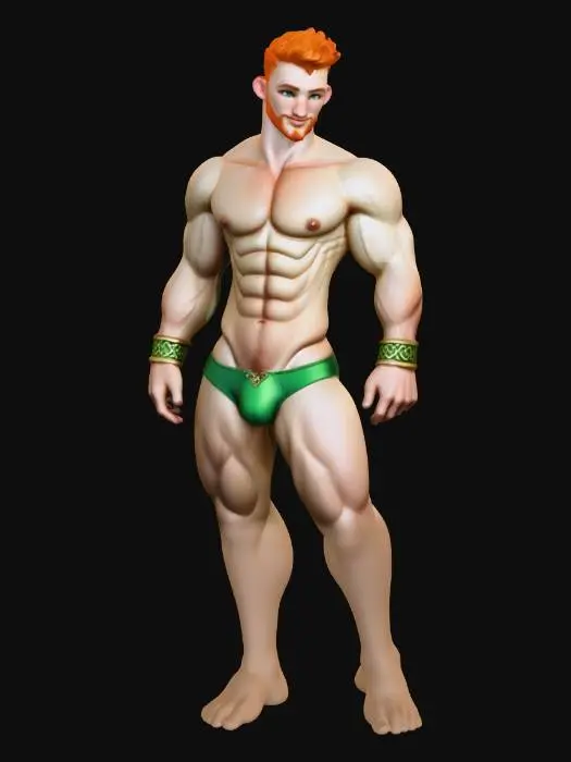 3D model for Emerald Guardian