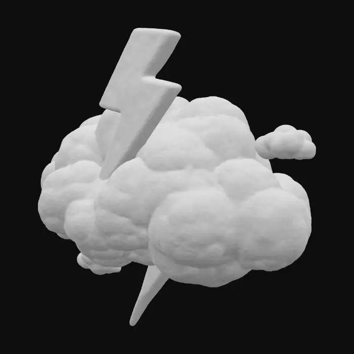 3D model for Fluffy Thunder