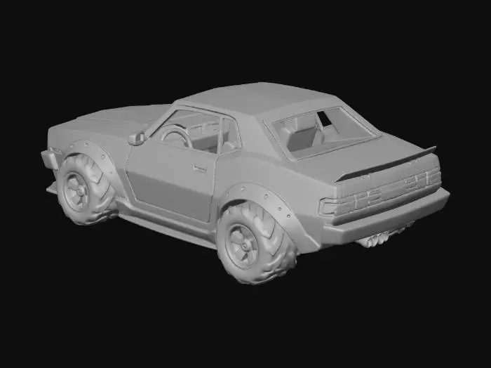 3D model for stylized 3D Car