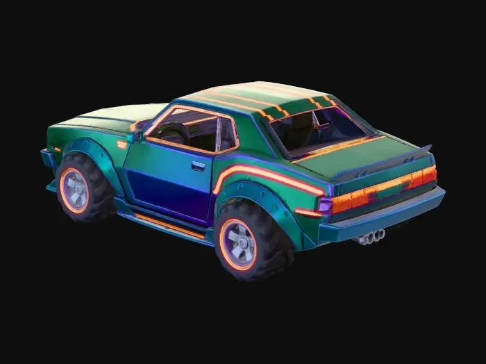 3D model for stylized 3D Car