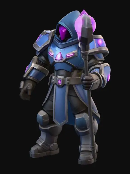 3D model for mage guardian