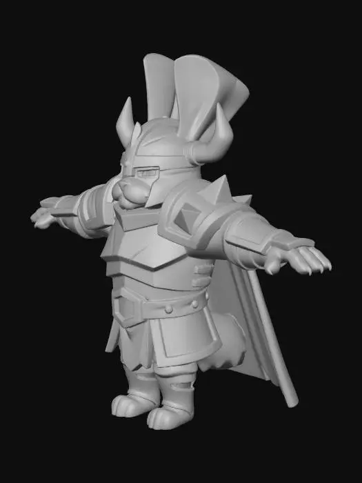 3D model for Sir Hopsalot