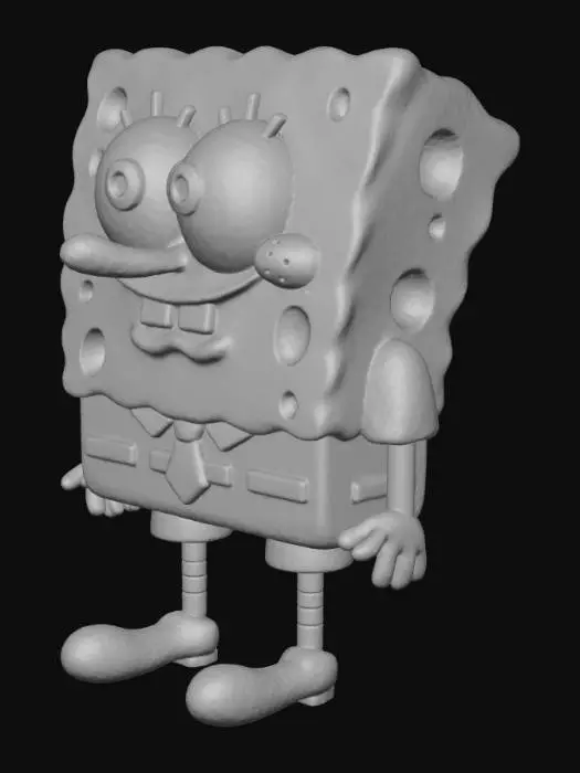 3D model for Happy Sponge