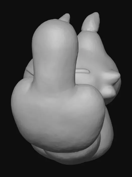 3D model for Bob Plush