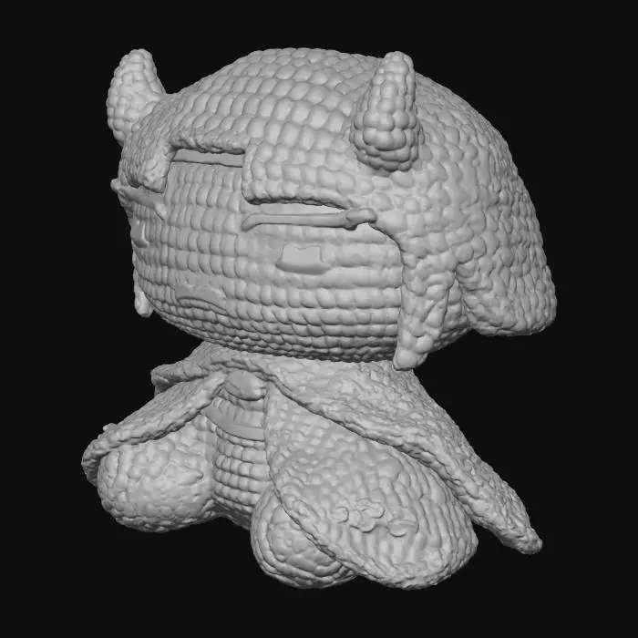 3D model for Crochet Demon Plushie